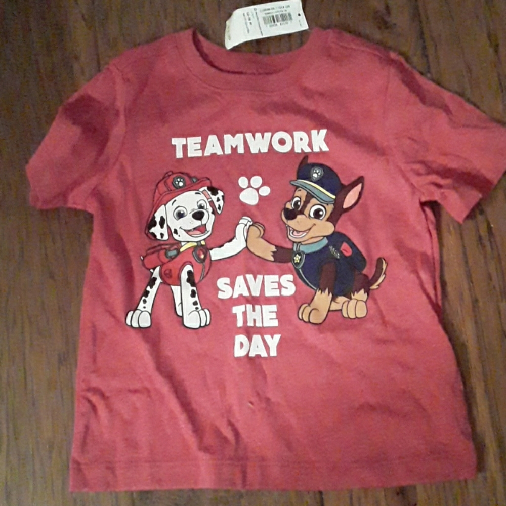 NWT Toddler Paw Patrol Tee